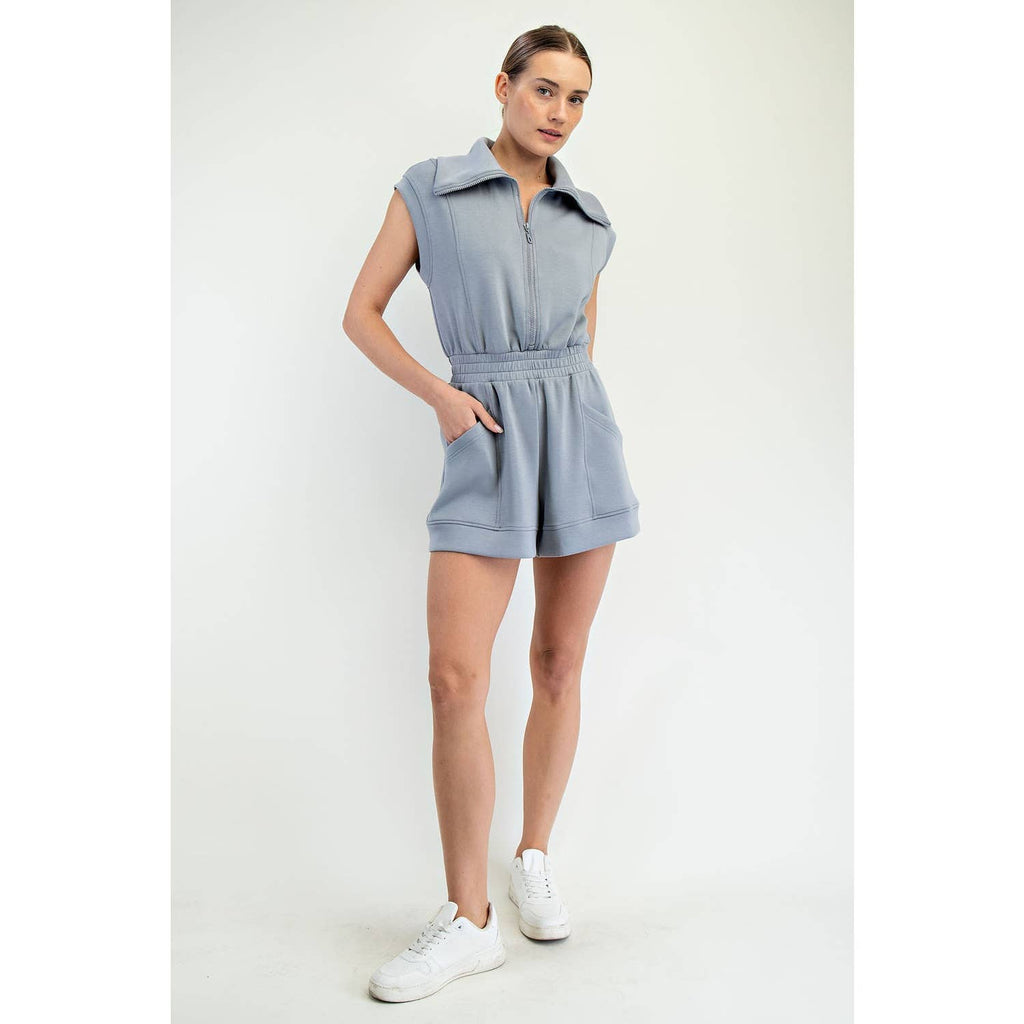 MODAL SCUBA LUXE SLEEVELESS ROMPER