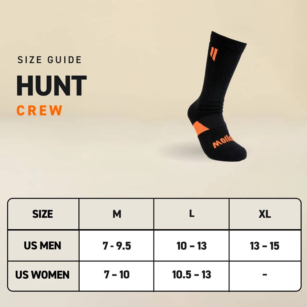 Hunt Crew Socks
