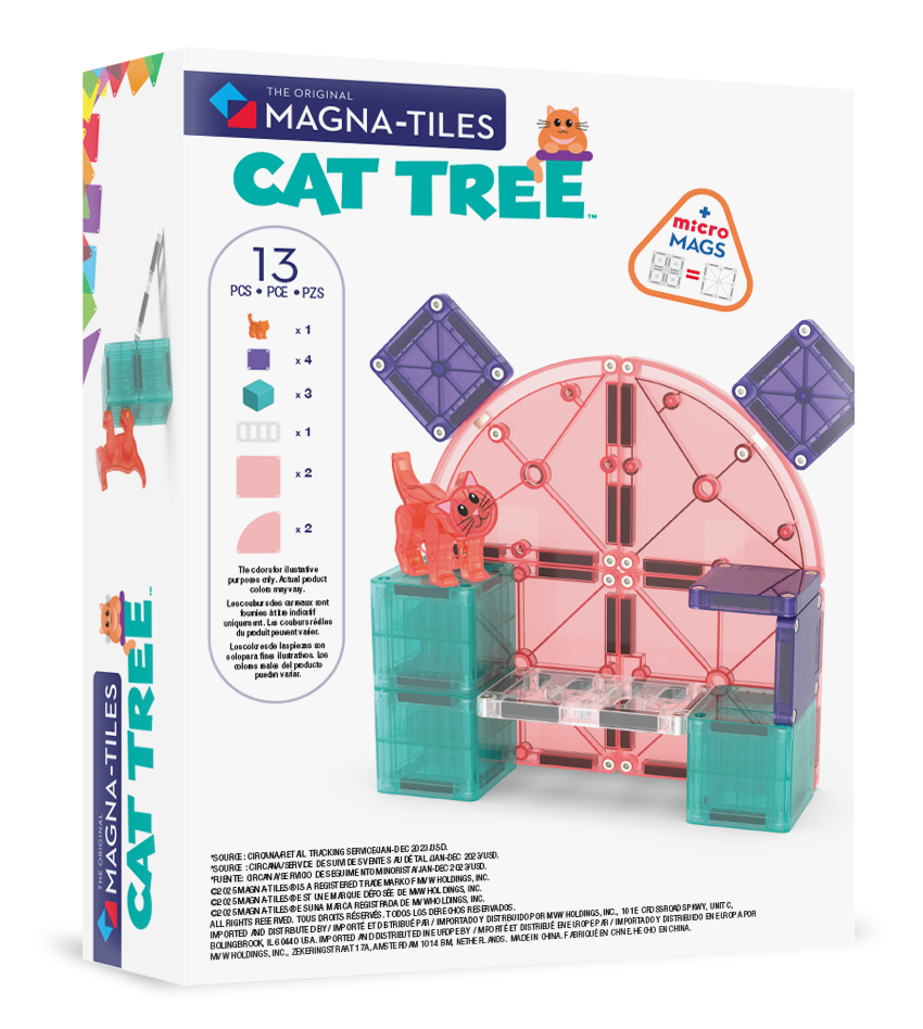 Magna-Tiles Cat Tree 13-Piece Set