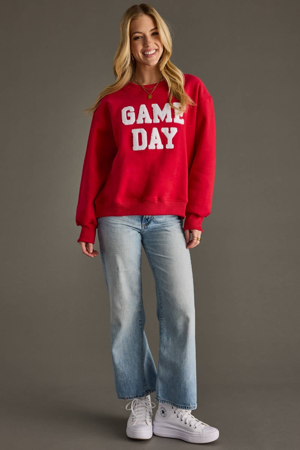 Red Game Day Sweatshirt