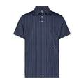 Navy Cocktails Performance Short Sleeve Shirt