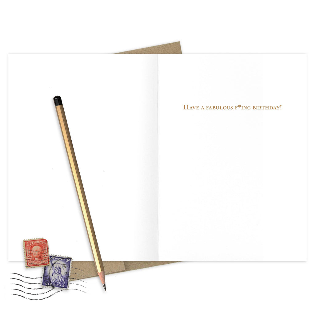 Friday: My Second Favorite "F" Word - Funny Birthday Card