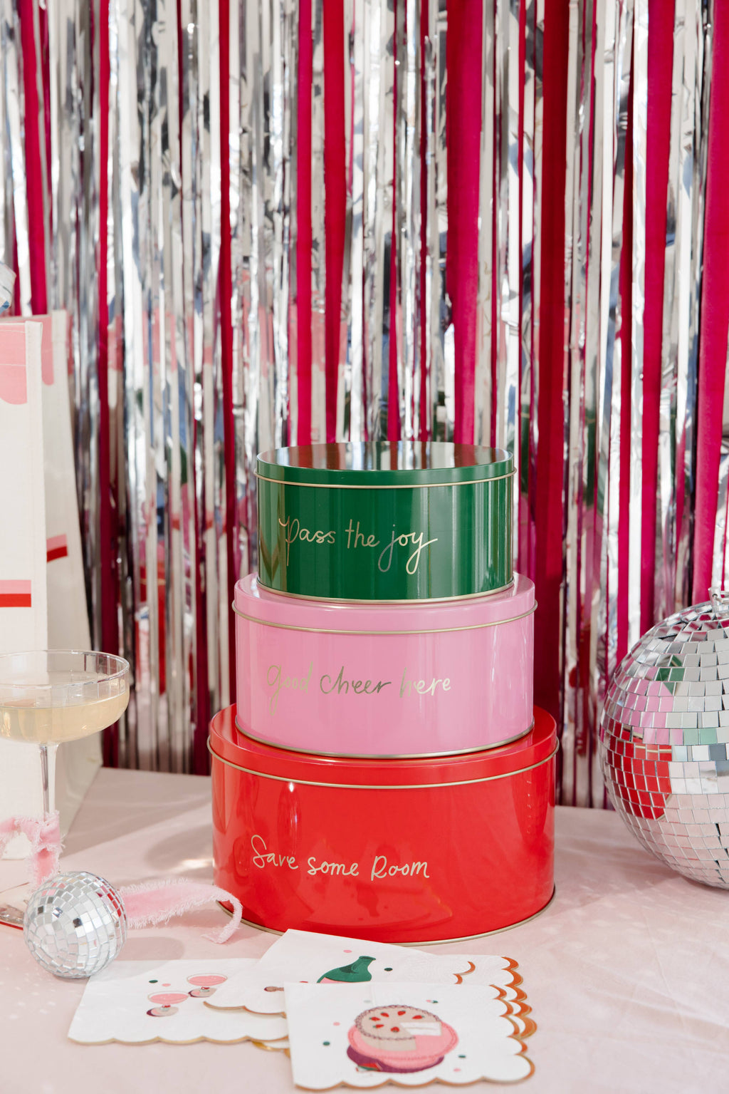 Cookie Tin Set, Save Some Room