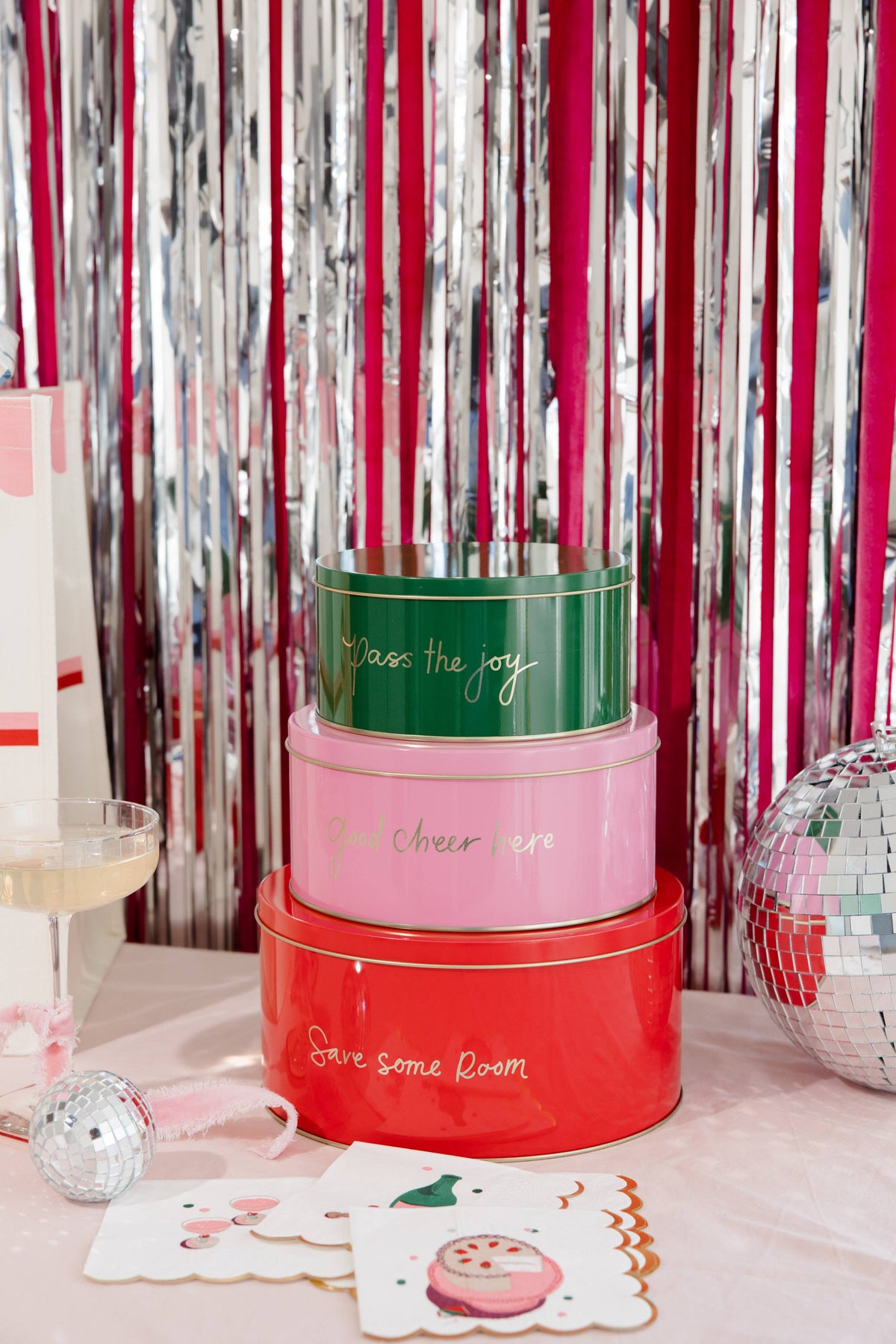 Cookie Tin Set, Save Some Room
