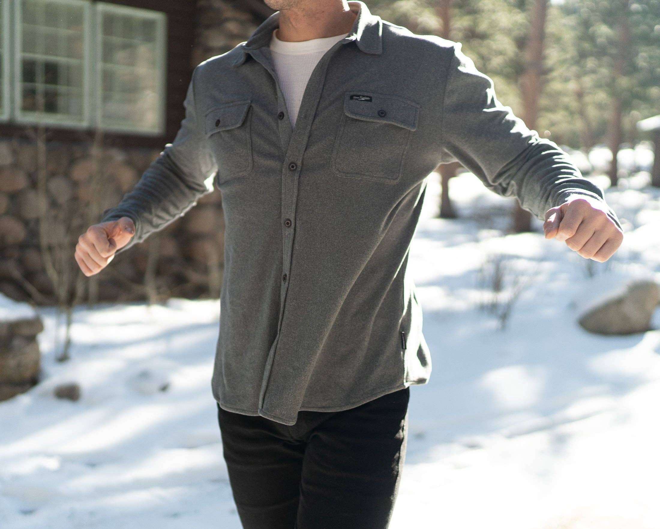 Men's Flex Flannel (Iron)