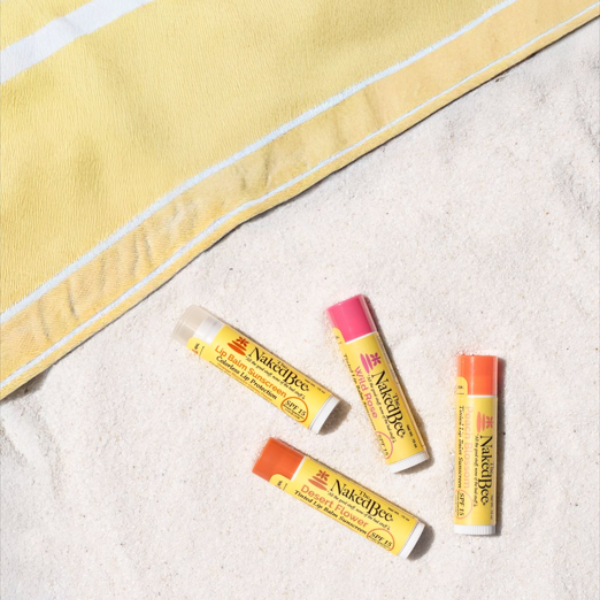SPF 15 Orange Blossom Honey Tinted Lip Balm in Wild Rose