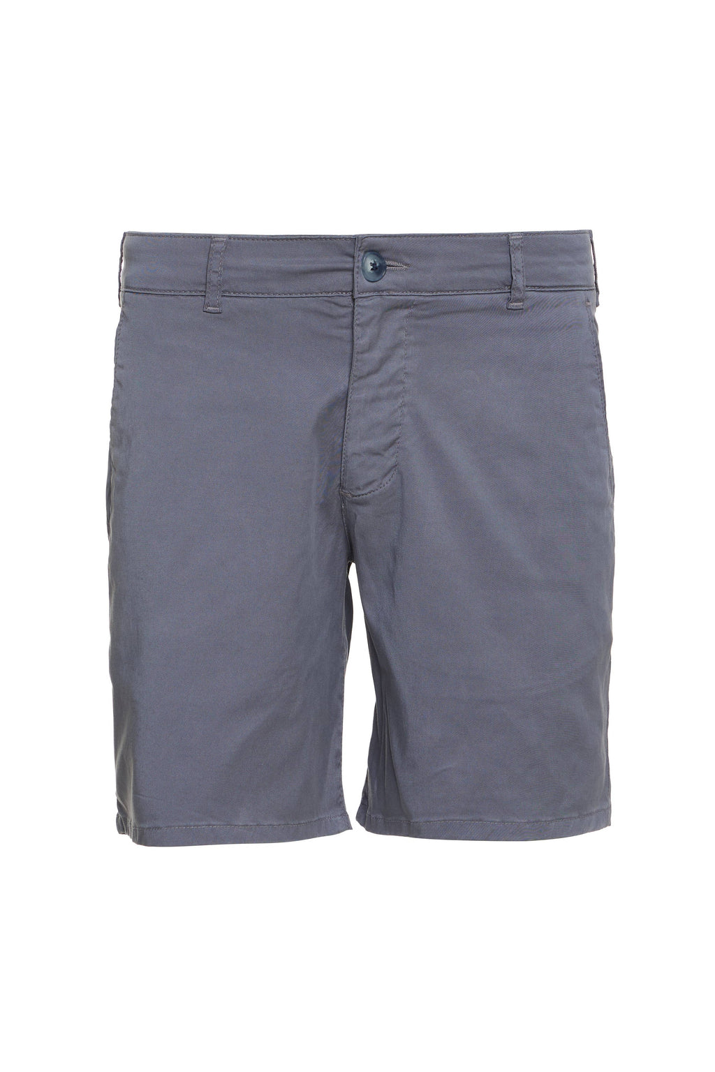 Blue Men's Chino 7 Inch Inseam Shorts