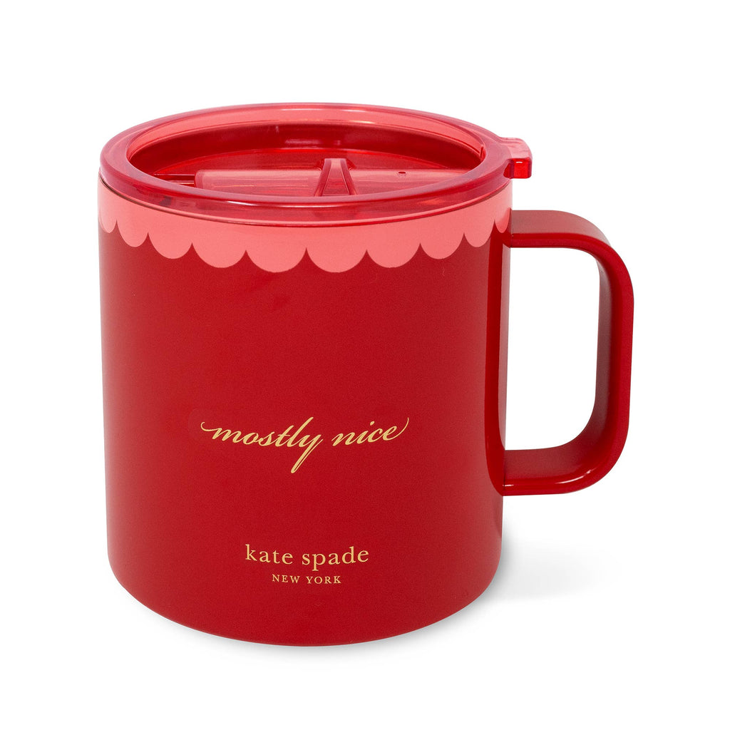 Stainless Steel Coffee Mug, Mostly Nice