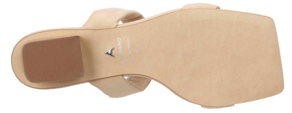 Phoebe - Leather Slide Sandal Cream 566004