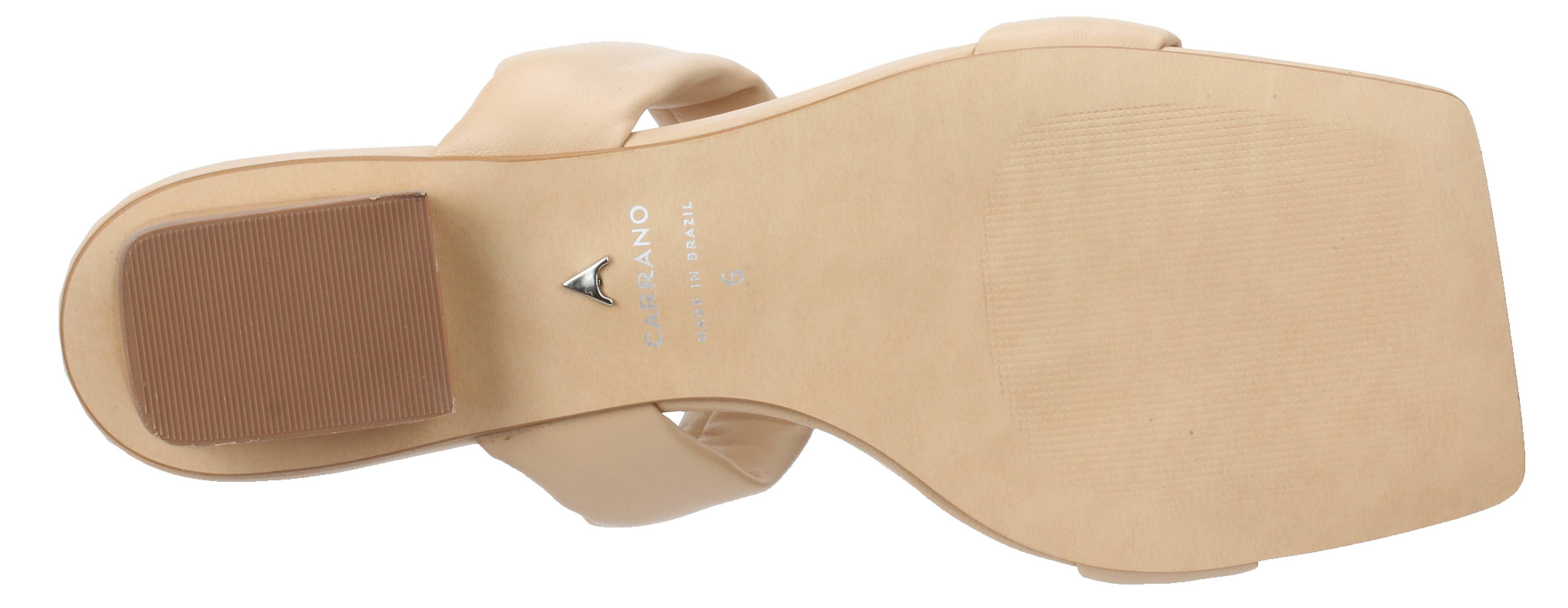 Phoebe - Leather Slide Sandal Cream 566004
