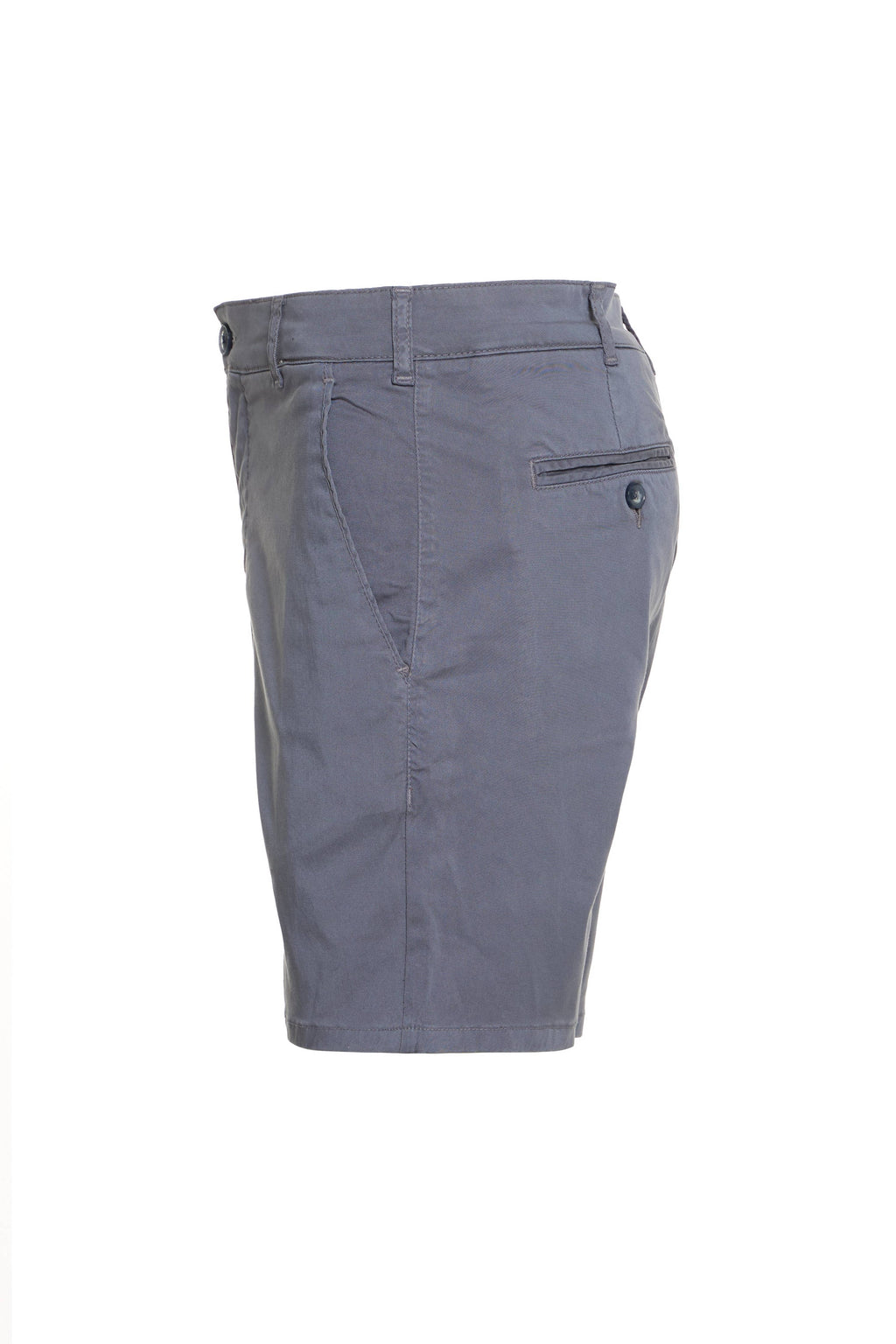 Blue Men's Chino 7 Inch Inseam Shorts