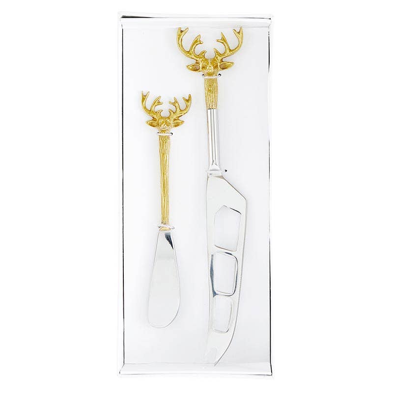 Stag Charcuterie Essentials Cheese Knives - Set of 2