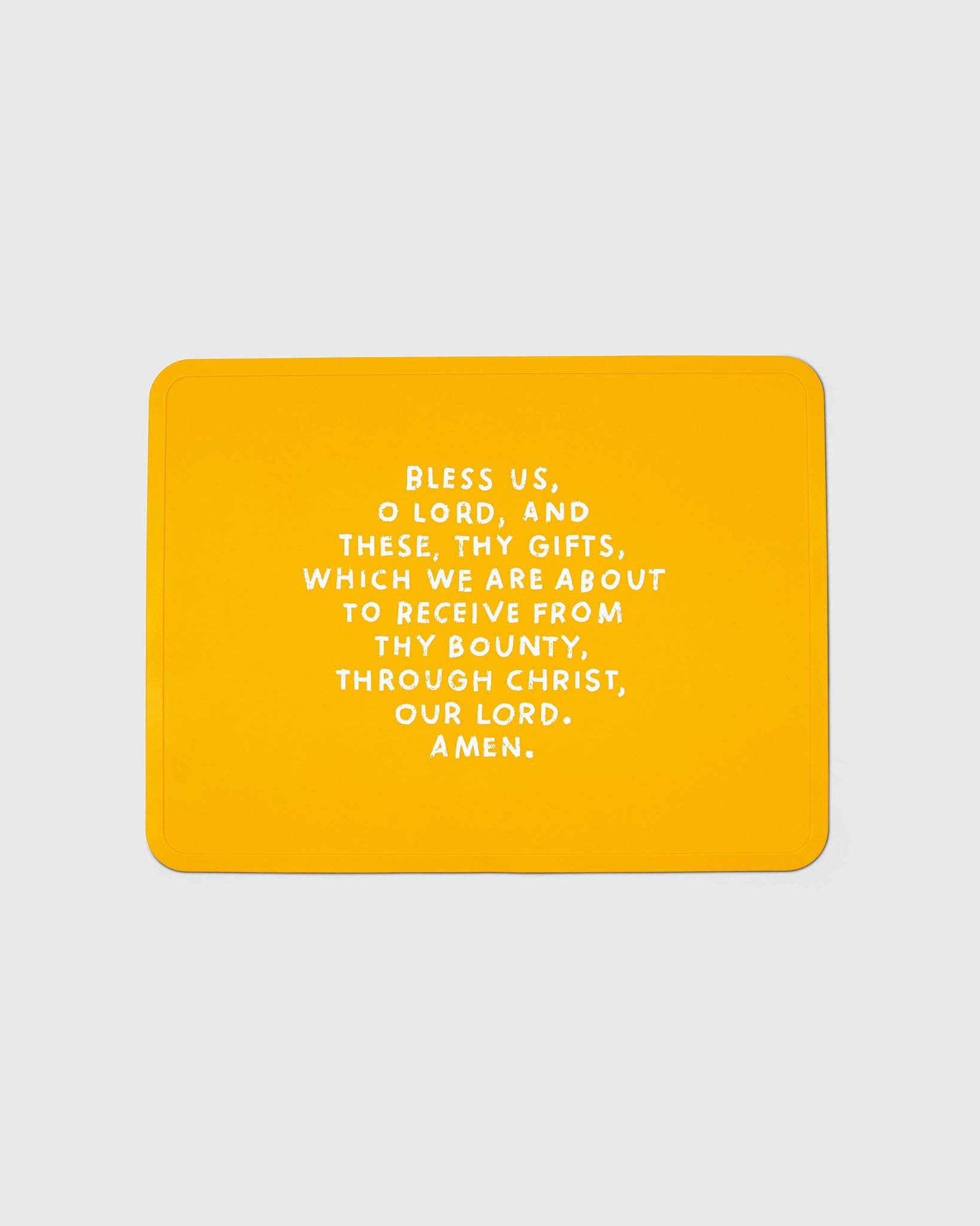 Meal Blessing Silicone Placemat