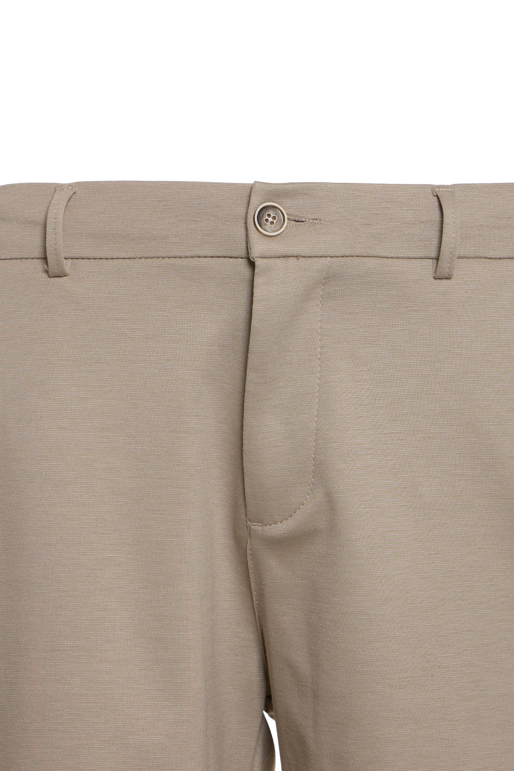 Beige Knit Travel Short