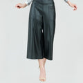 PT36L - Liquid Leather ™ - Front Pocket Gaucho Pant