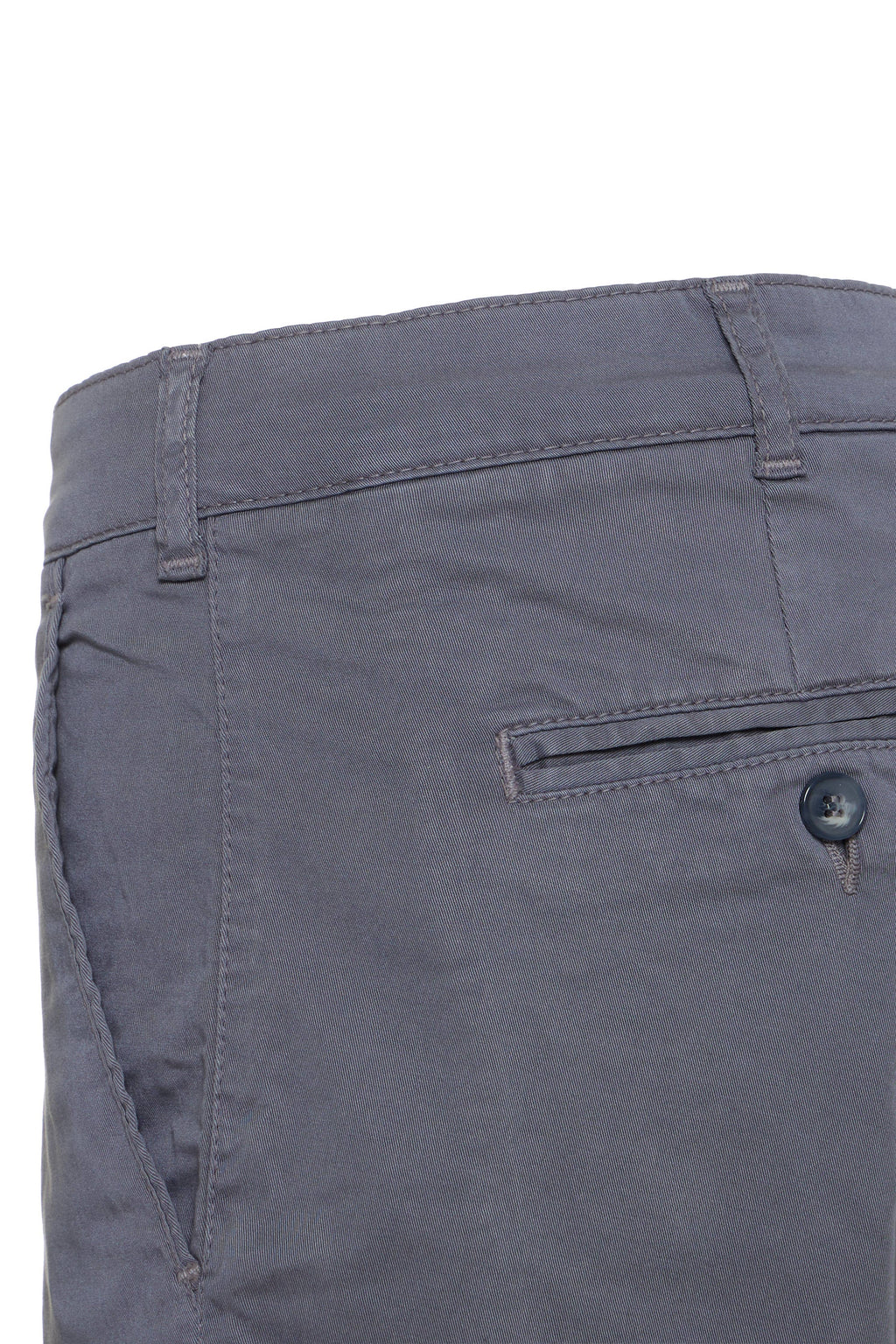 Blue Men's Chino 7 Inch Inseam Shorts