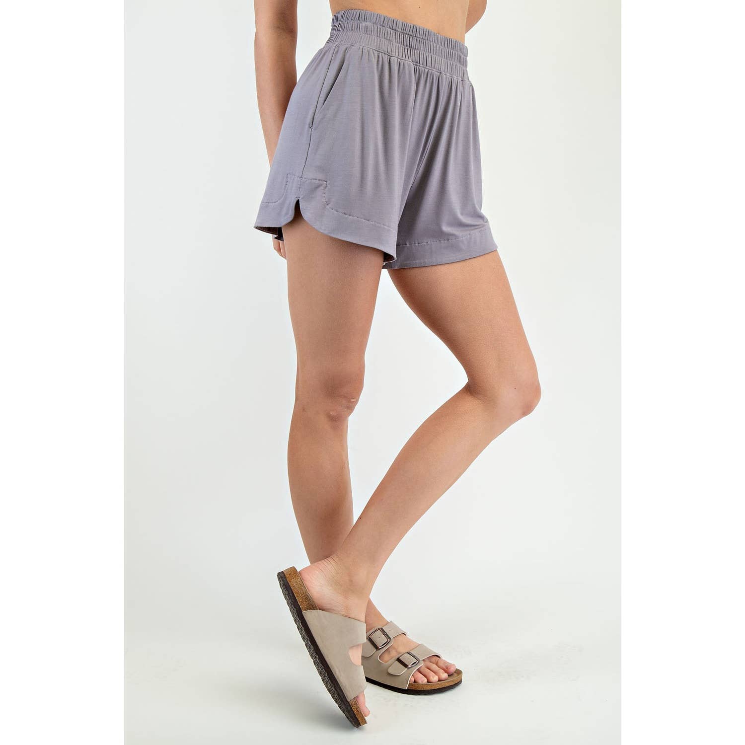 VISCOSE MODAL TULIP SHORT