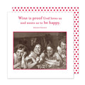 Wine Is Proof Beverage Napkin