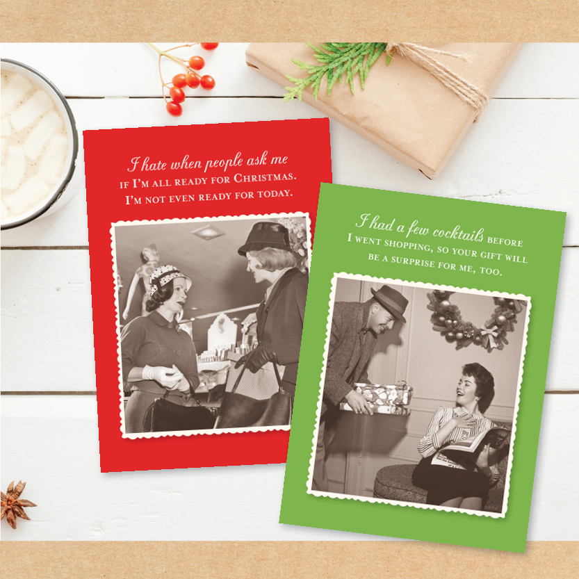 Holiday Cards Countertop Display