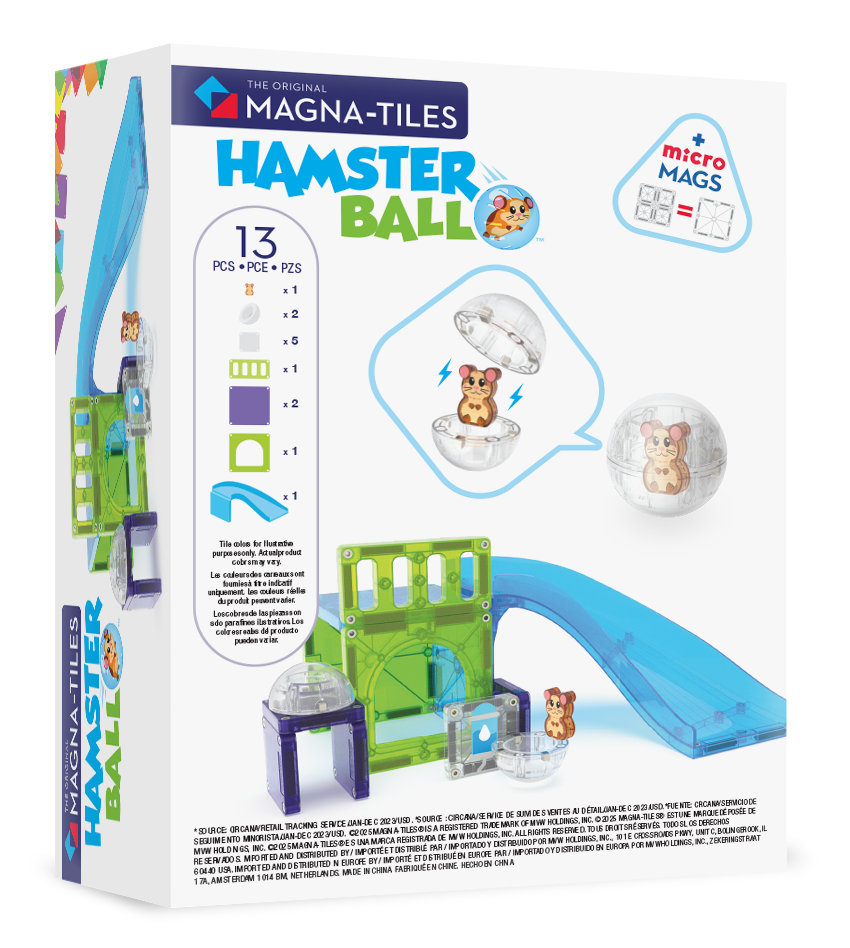 Magna-Tiles Hamster Ball 13-Piece Playset