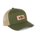 TriPine Leather Patch Trucker Hat