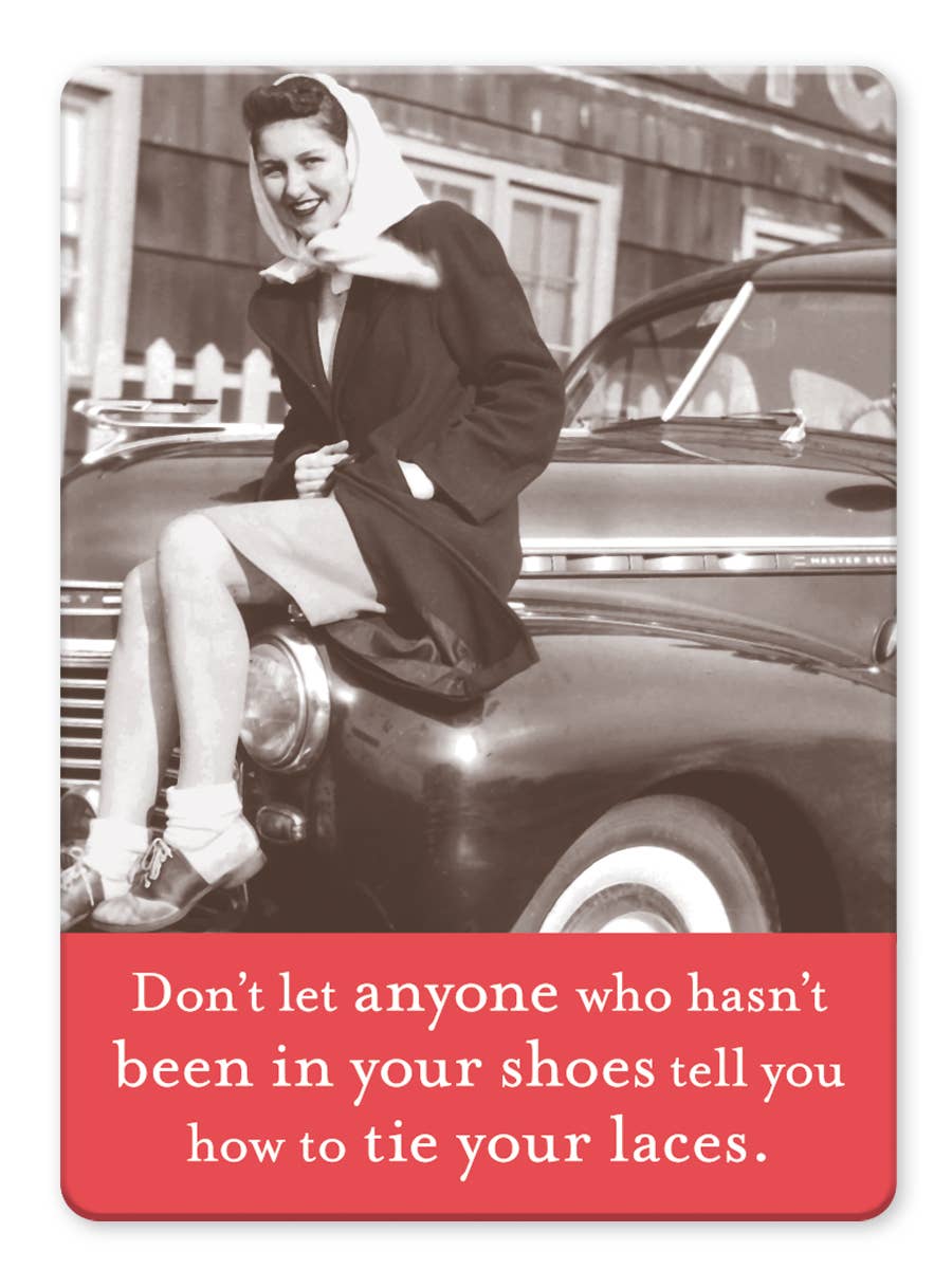 Tie Your Laces Magnet
