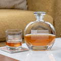 America250™ Betsy Ross Flag 3 Piece Gift Set | Whiskey Decanter and Rocks Glasses