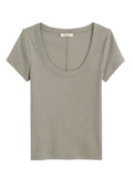 Journee Scoop Neck T-Shirt