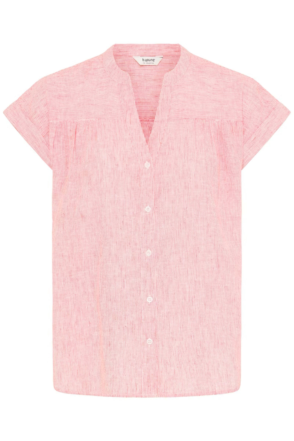 Byizola shirt in red stripe