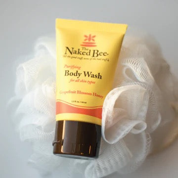 the Naked Bee Bath and Shower Gel - Grapefruit Blossom Honey - 2 oz