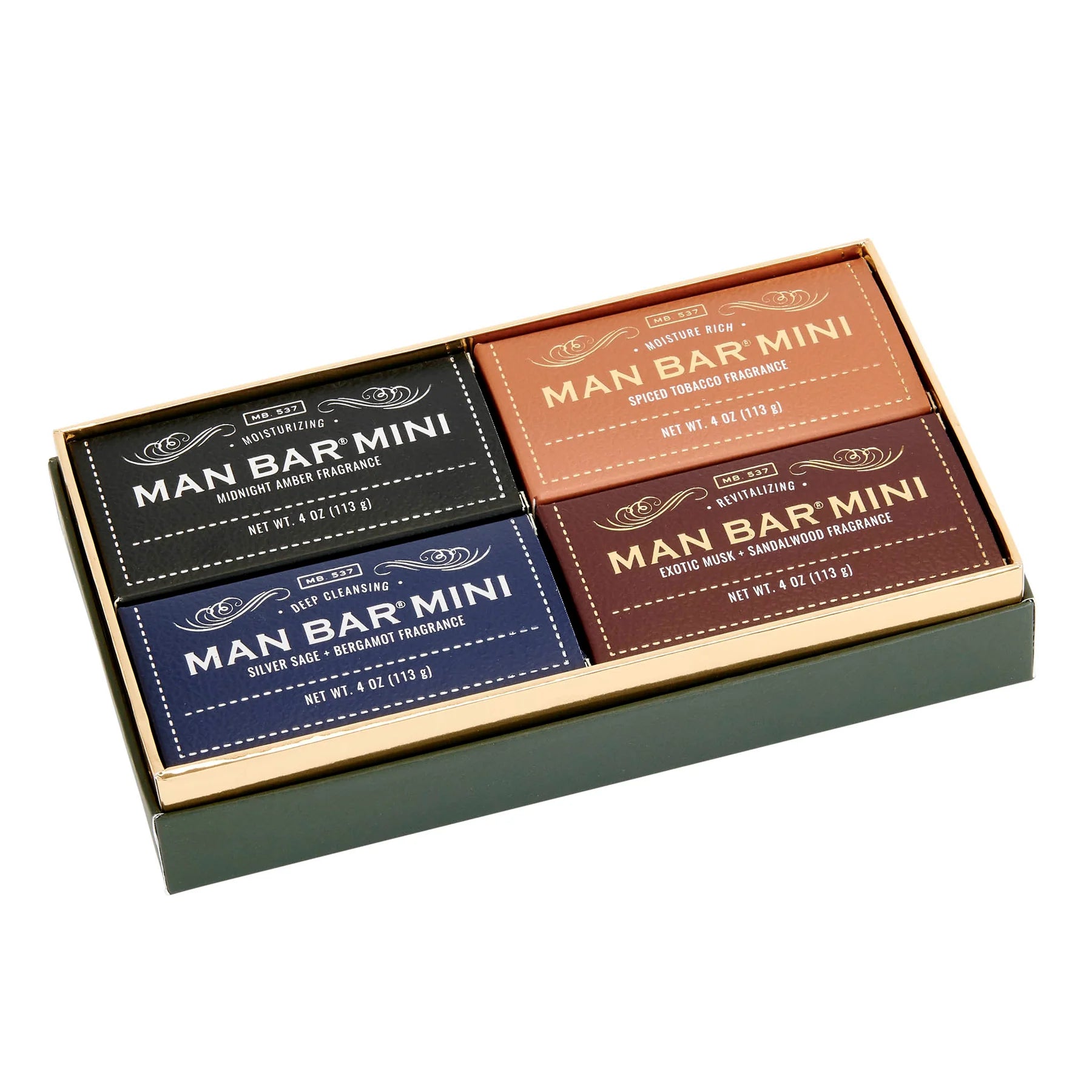 Man Bar Mini 4pc Boxed Gift Set