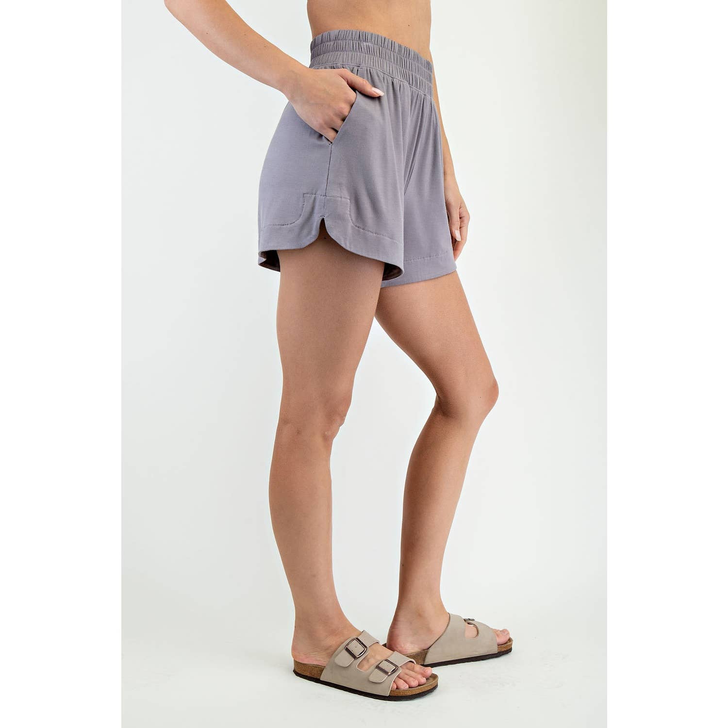 VISCOSE MODAL TULIP SHORT
