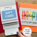 Birthday Waterfall Gift Card Holder