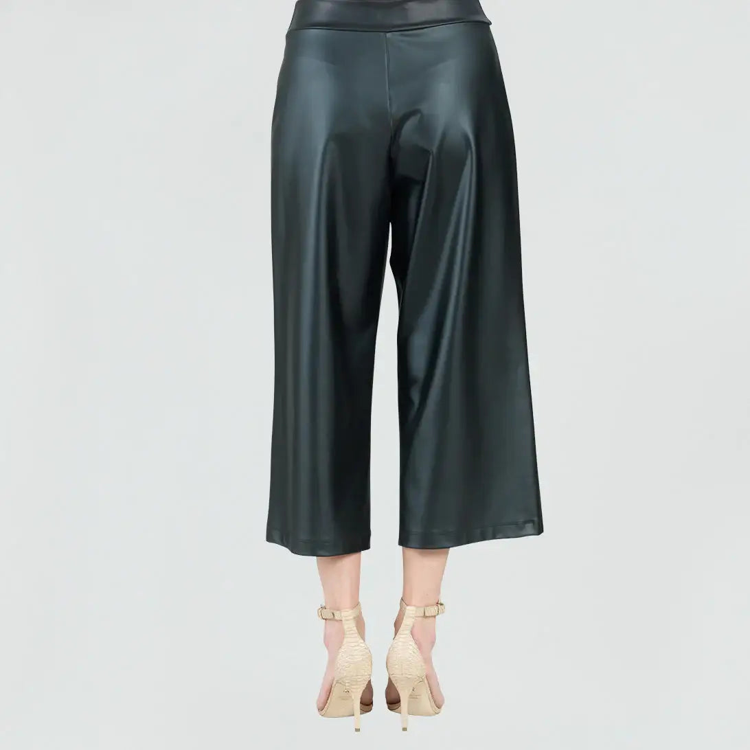 PT36L - Liquid Leather ™ - Front Pocket Gaucho Pant