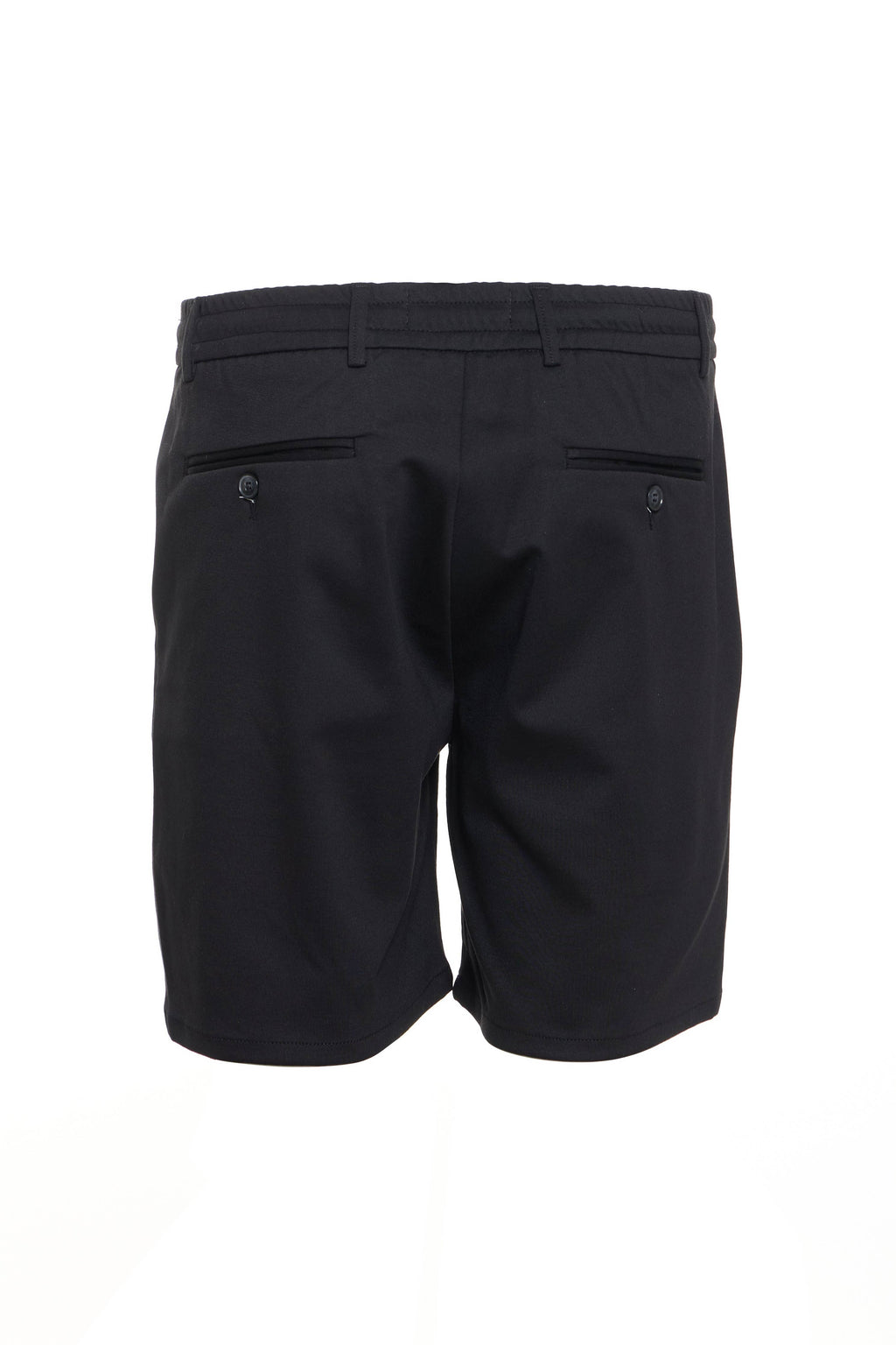 Black Knit Travel Short