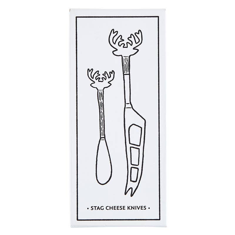 Stag Charcuterie Essentials Cheese Knives - Set of 2
