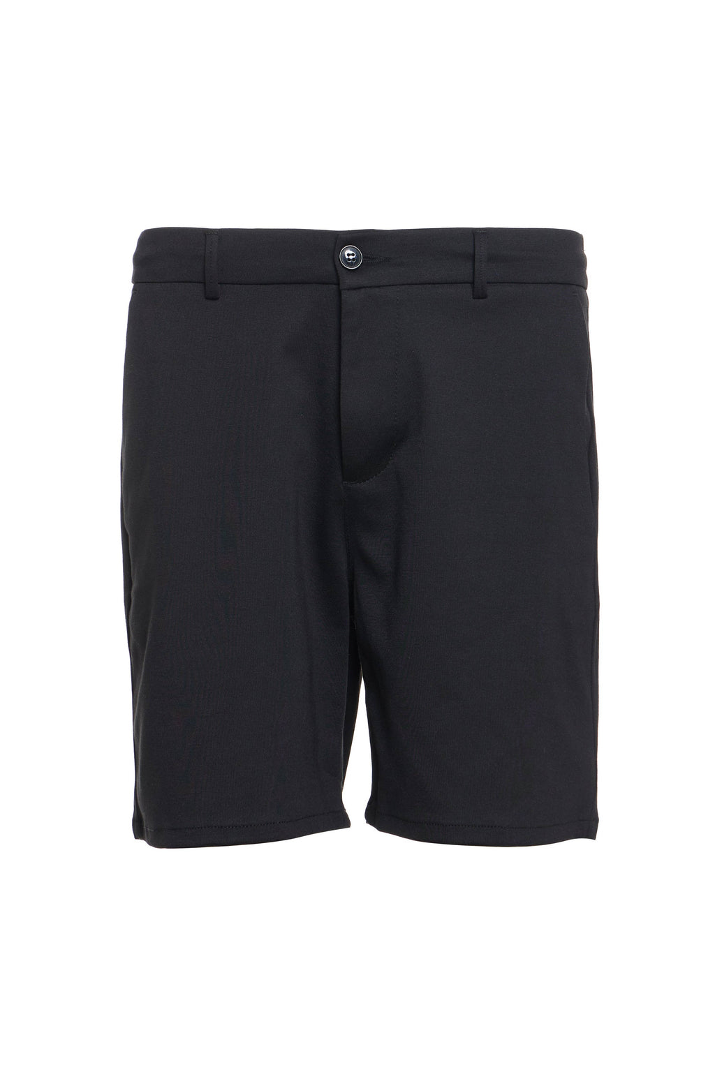 Black Knit Travel Short