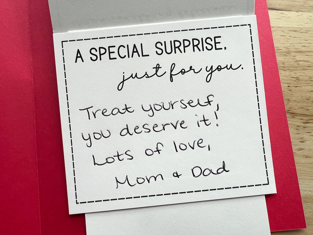 Graduation Waterfall Gift Card Holder