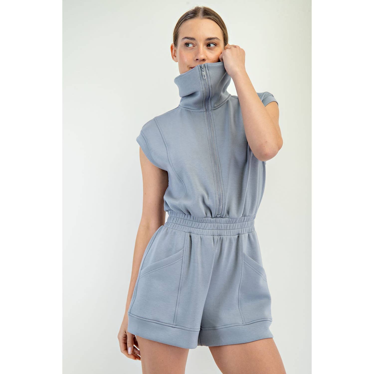 MODAL SCUBA LUXE SLEEVELESS ROMPER
