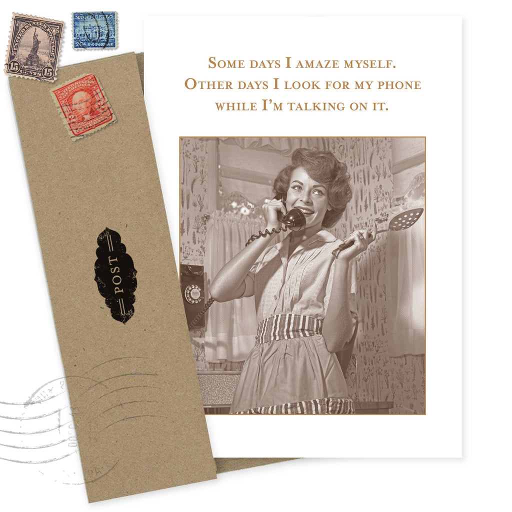Amaze Myself Birthday Card