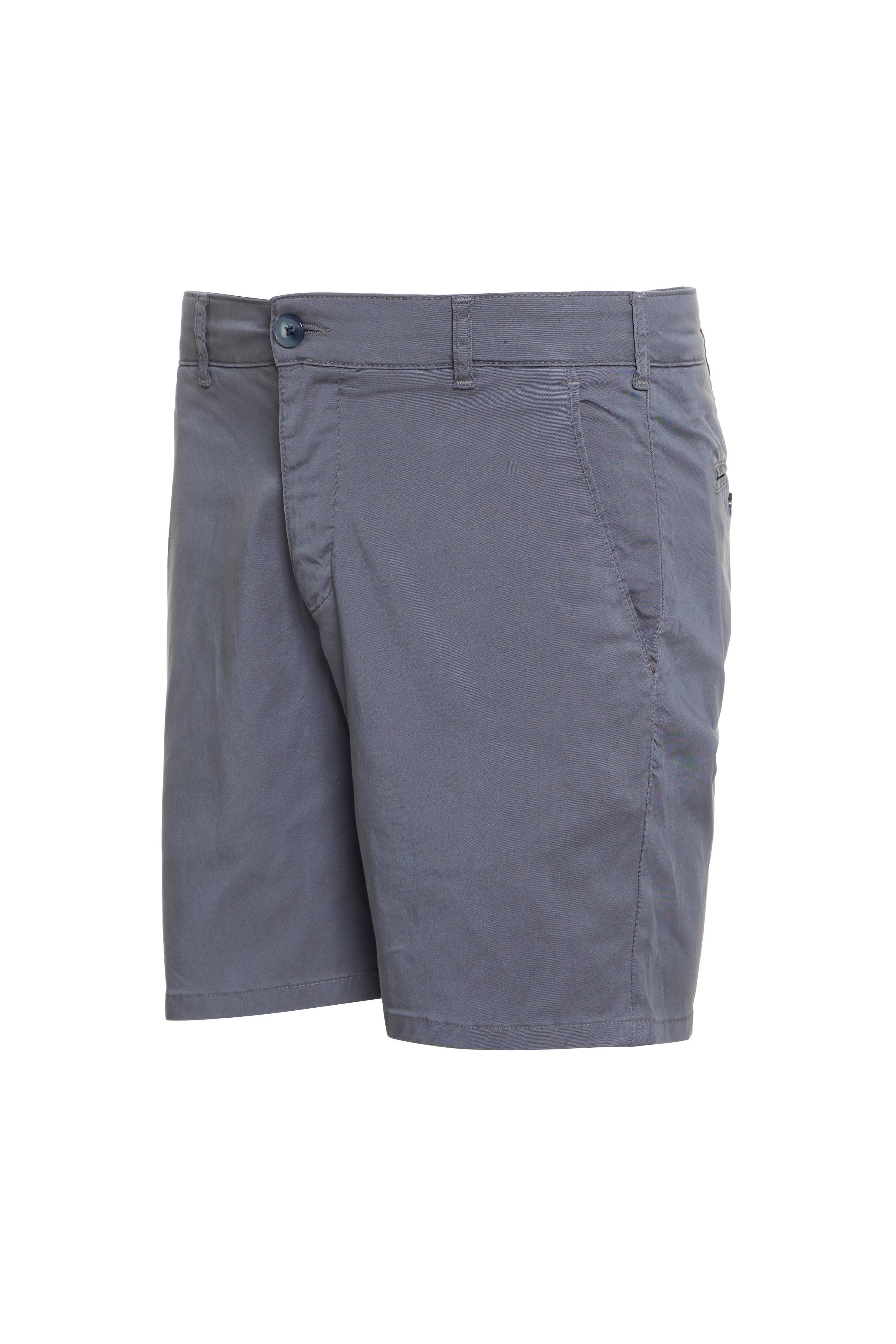 Blue Men's Chino 7 Inch Inseam Shorts