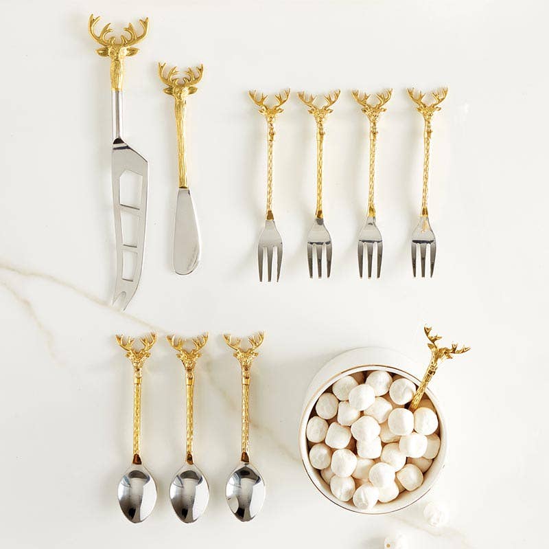Stag Charcuterie Essentials Cheese Knives - Set of 2