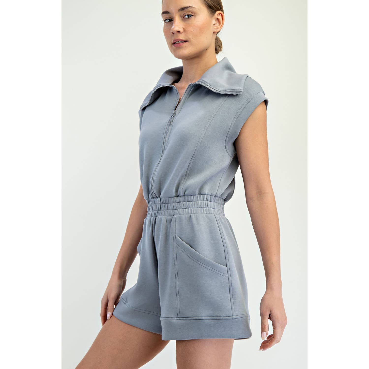 MODAL SCUBA LUXE SLEEVELESS ROMPER