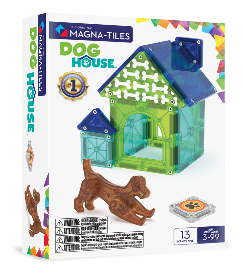 Magna-Tiles Dog House 13-Piece Set