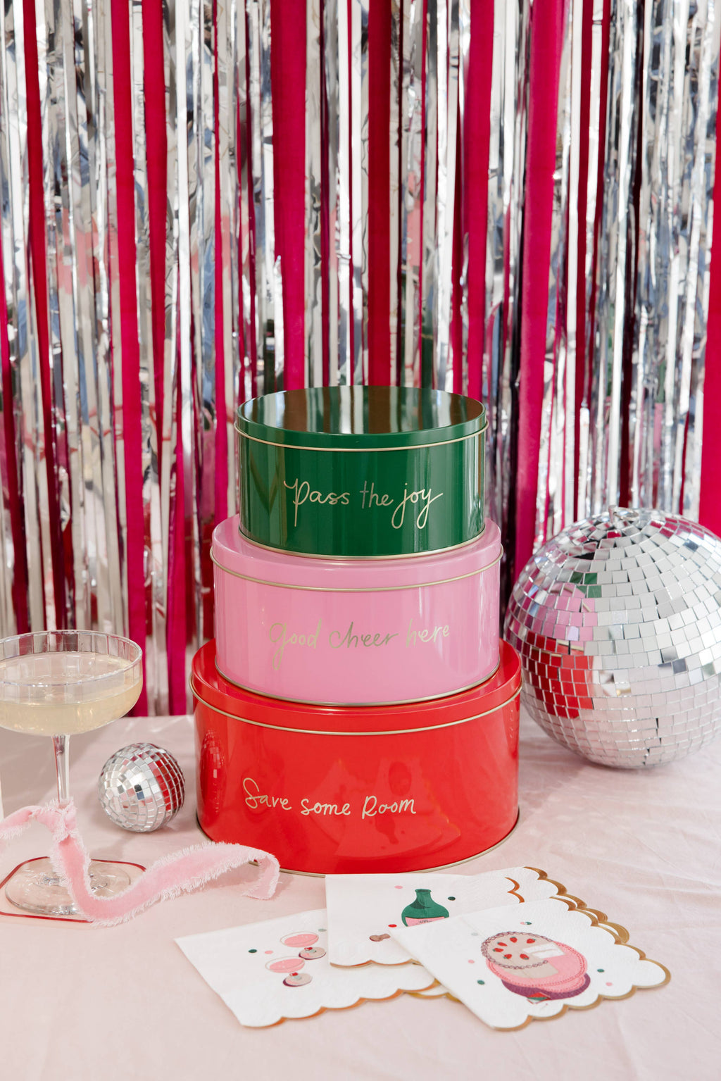 Cookie Tin Set, Save Some Room
