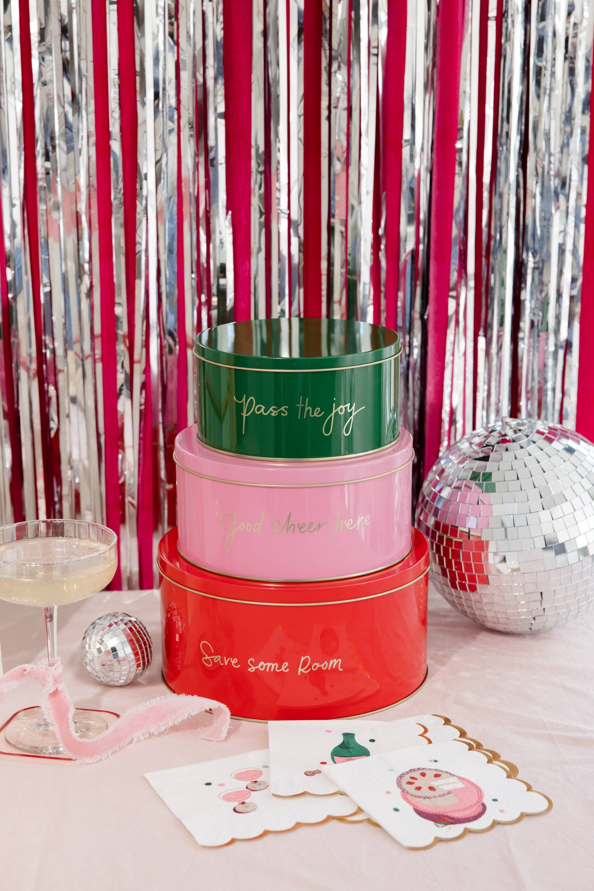 Cookie Tin Set, Save Some Room