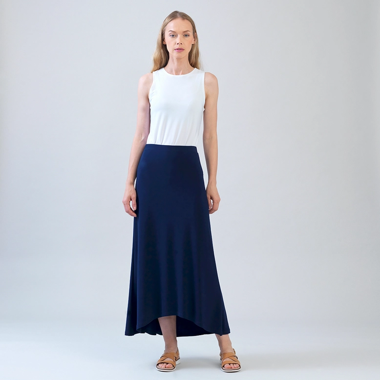 Soft Knit Pull on Skirt