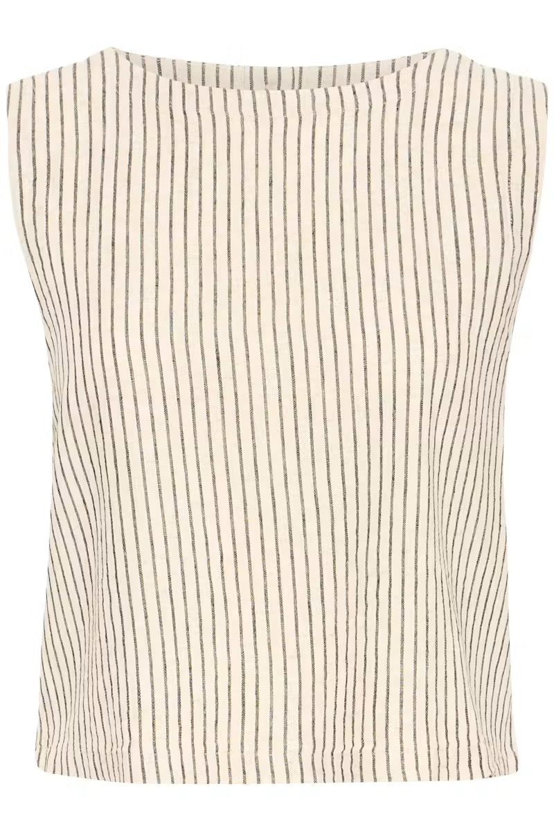 Byfalakka Sleeveless Button Back top
