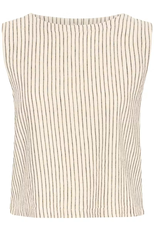 Byfalakka Sleeveless Button Back top
