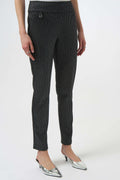 Foiled Heavy Knit Slim Fit Pant